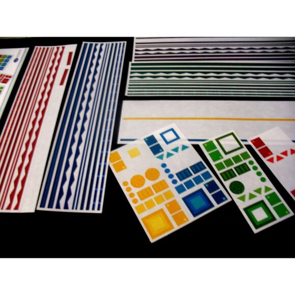 Creative Memories Lot Stickers, Dimensions, Illusions, Mrs. Grossman Gr Lengths - Picture 2 of 8